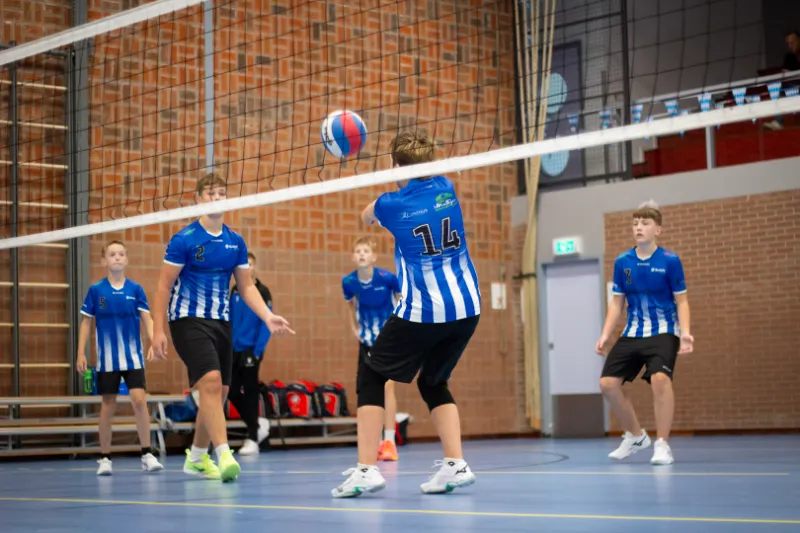 Trainer von Blauw Wit Oldebroek nutzen VolleyballXL
