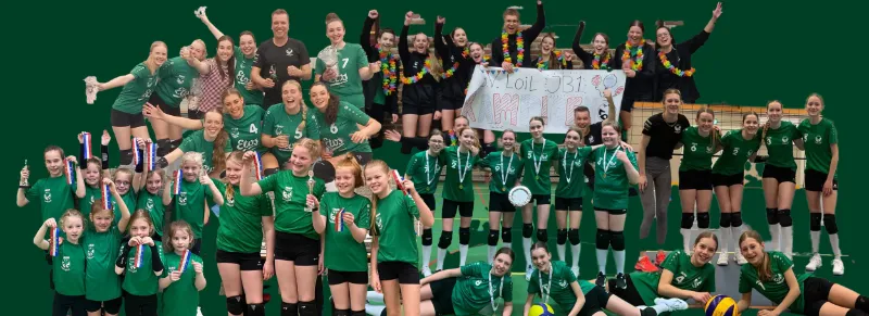 Trainingssituation bei SV Loil Volleybal