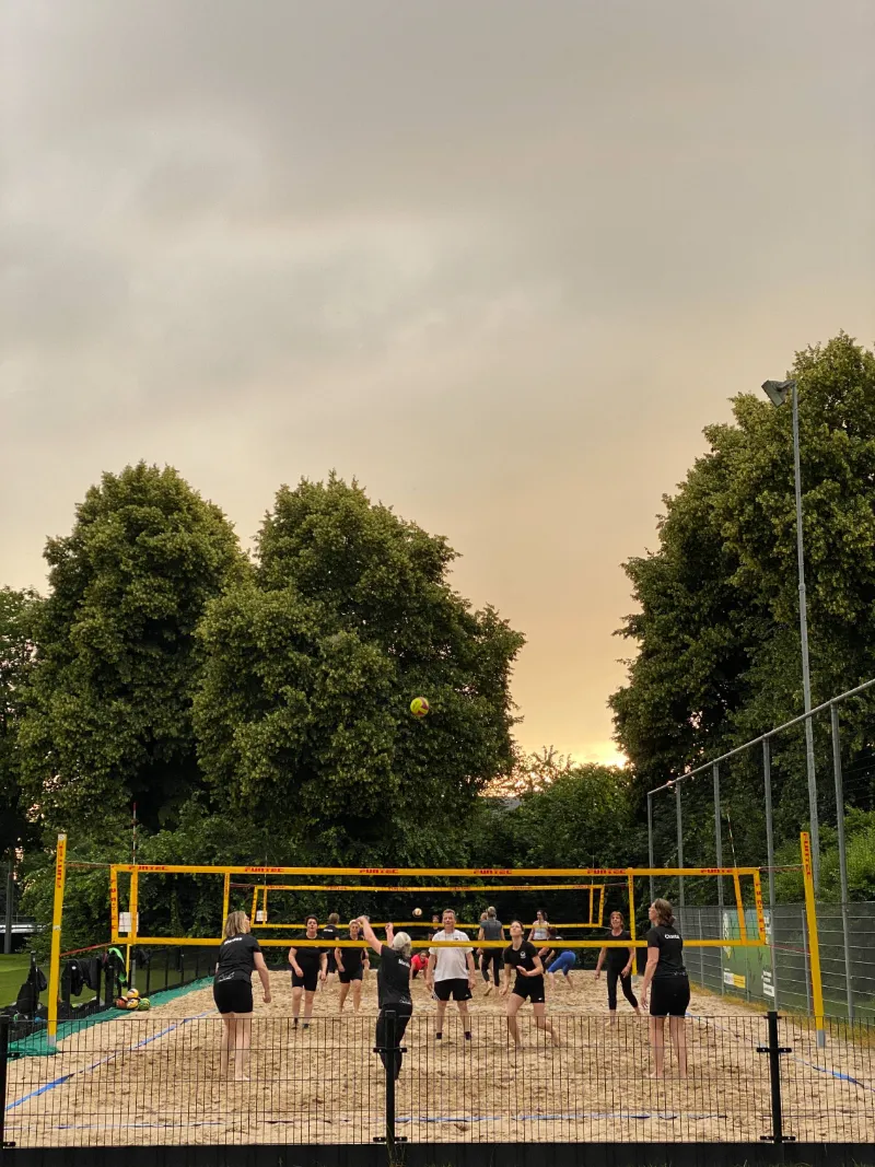 Beachvolleyballtraining bei SV Loil Volleybal